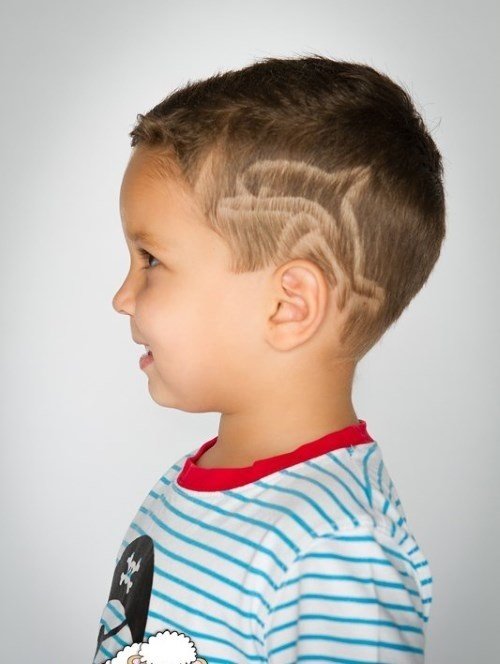 Причёска на короткие волосы для мальчика