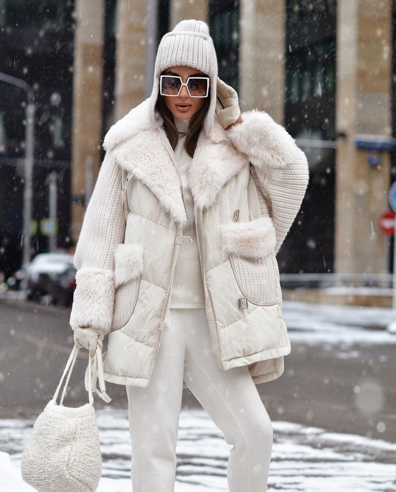 Топовые зимние образы что носить зимой, модная зимняя одежда, фото-новинки